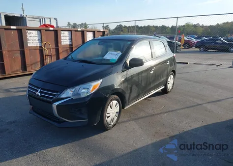 2021 Mitsubishi Mirage Es/Le/Carbonite Edition from USA, damaged, VIN ML32AUHJ2MH004720